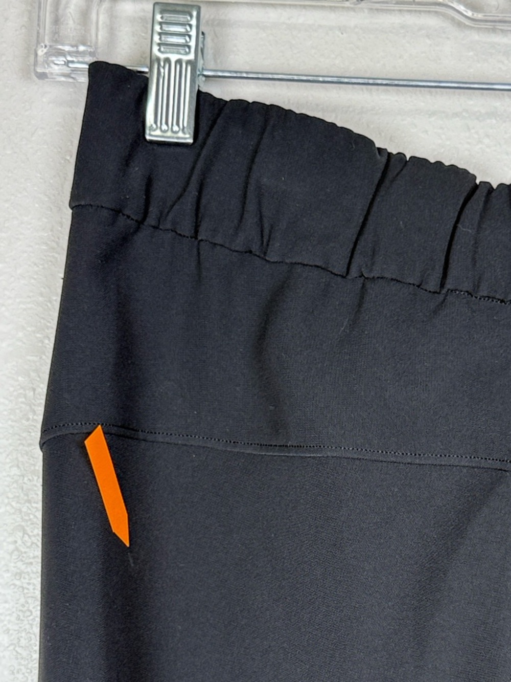 LULULEMON On The Fly Pants Size 4 Black 27” Packable Stretch Elastic Waist Read - Picture 10 of 15